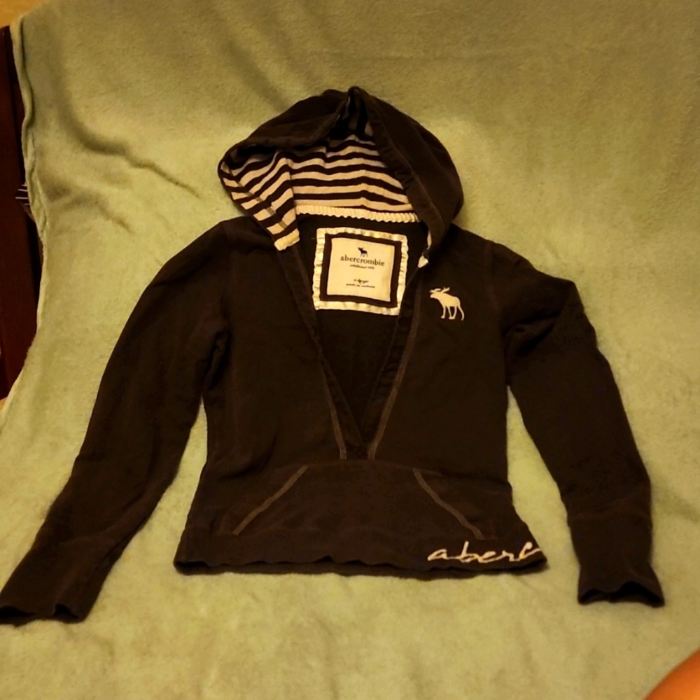 Hooded jacket for ladies size Large...color brown